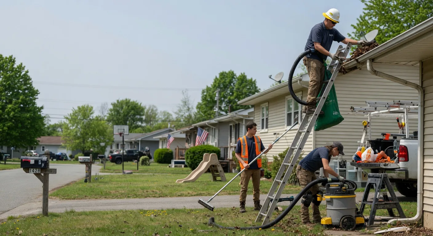 Gutter Installation in South English, IA near me